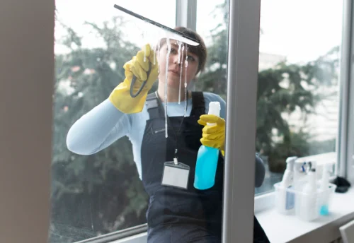 Nettoyage de vitres intérieures et extérieures à Chidrac